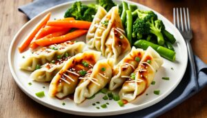what to eat with potstickers