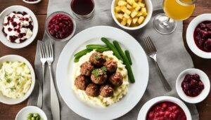 what to serve swedish meatballs with