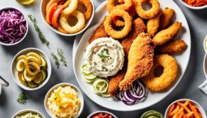 what to serve with breaded chicken